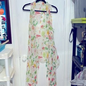 Women’s sleeveless kimono